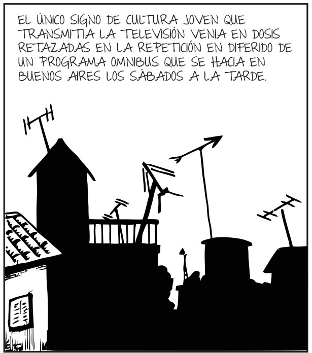 el mundo tenia menos cables y más antenas